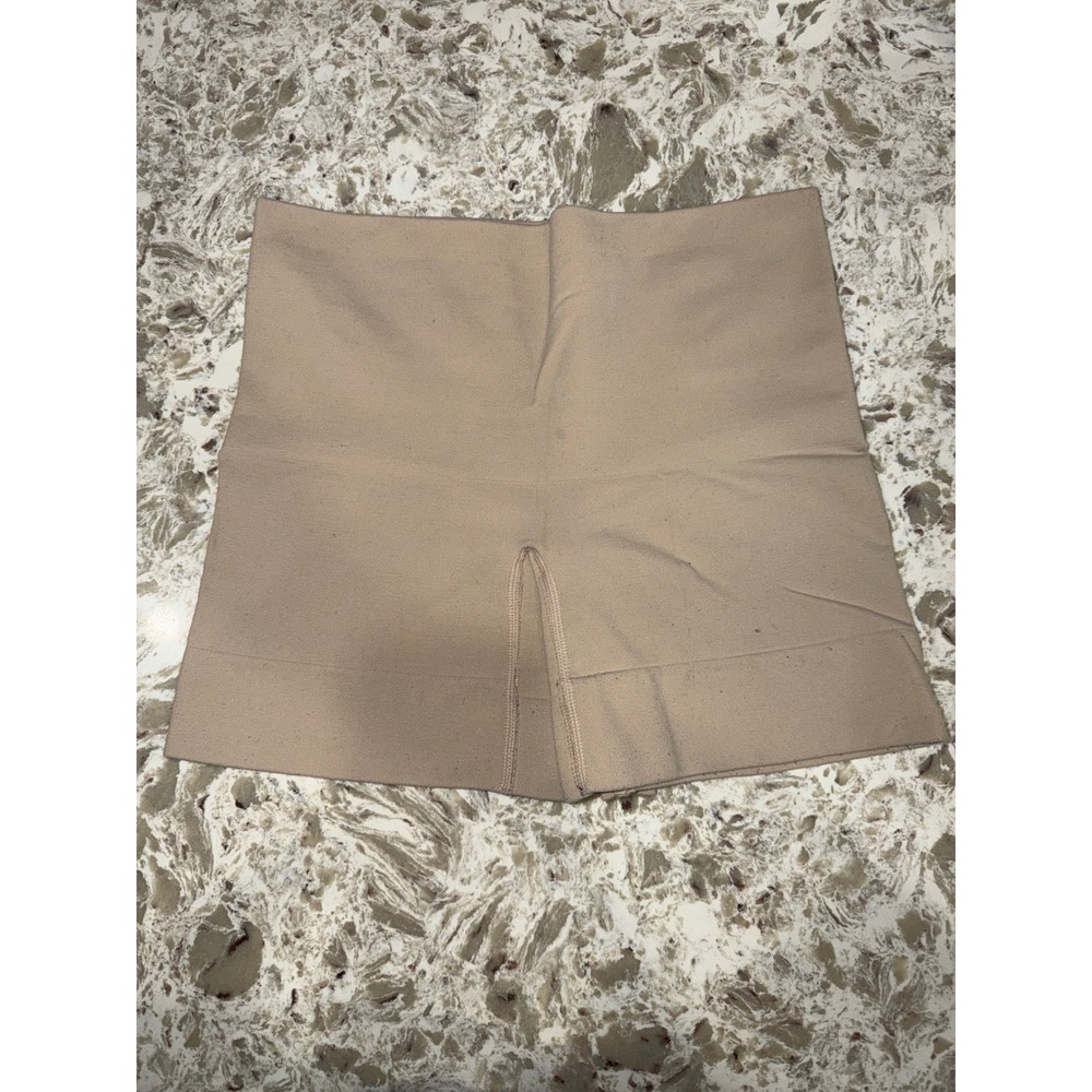 Flexees by Maidenform Shapewear High Waist Control Shorts Beige XL FL2442